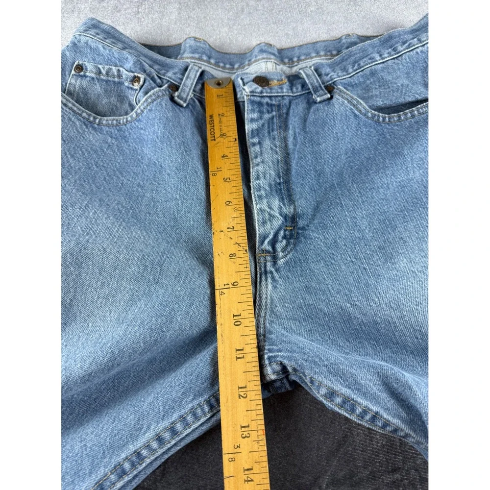 Wrangler Premium Quality Regular Fit Blue Jeans Mens 36x30 96501DS Medium Wash - Picture 10 of 13